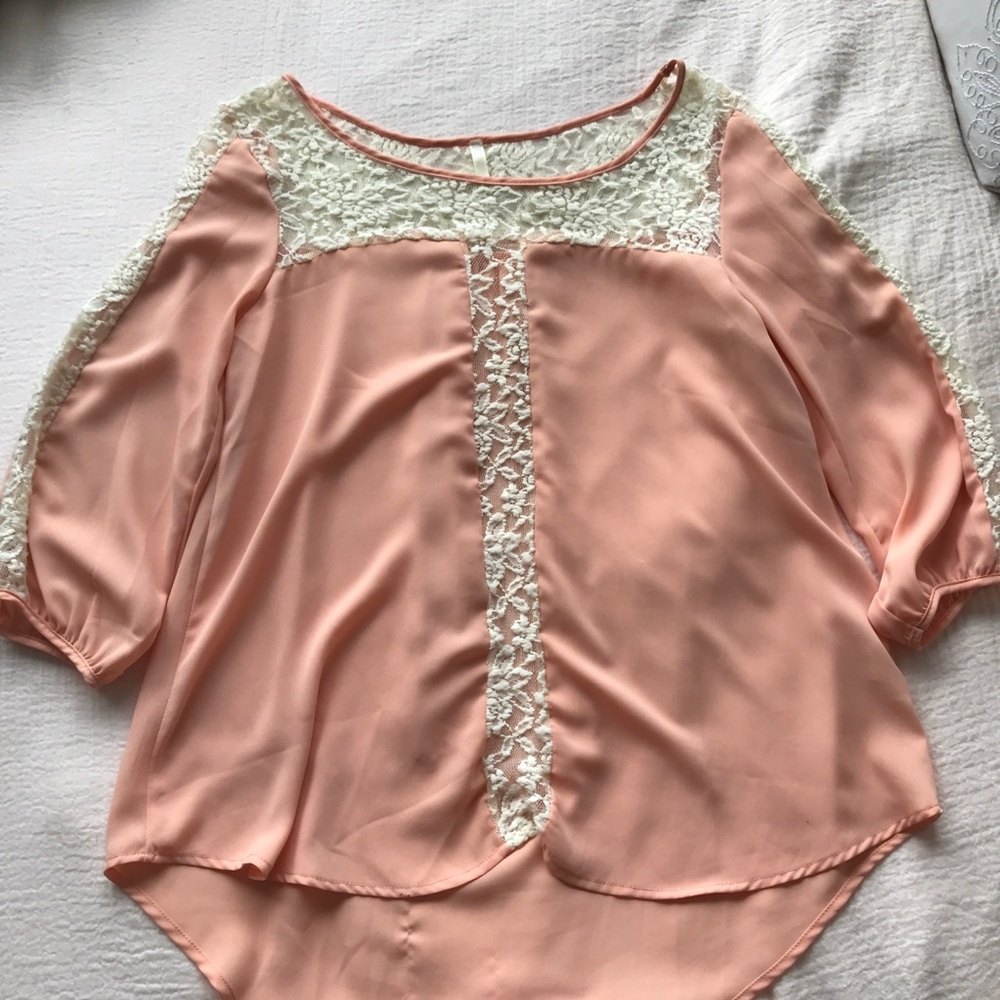 Pink blouse